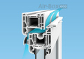 Комплект Air-Box Eco с фильтром G3 в разрезе